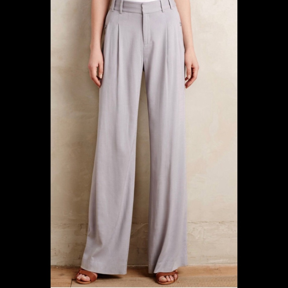 Anthropology Cartonnier gray long pants